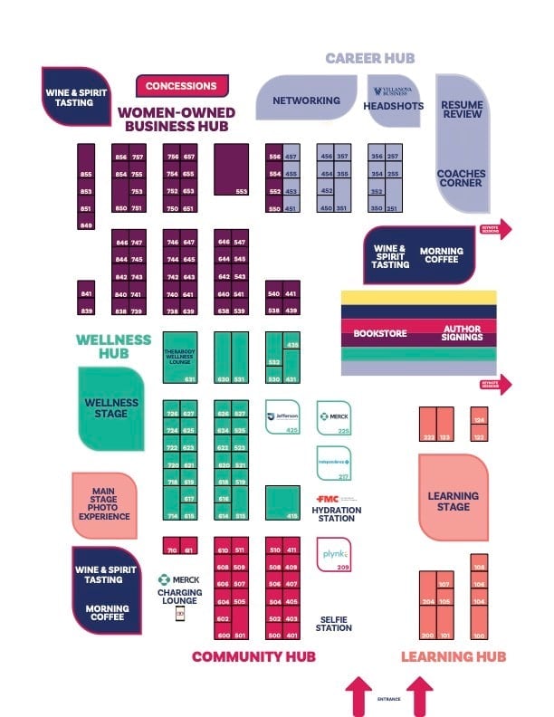 2024 Interactive Hall Map